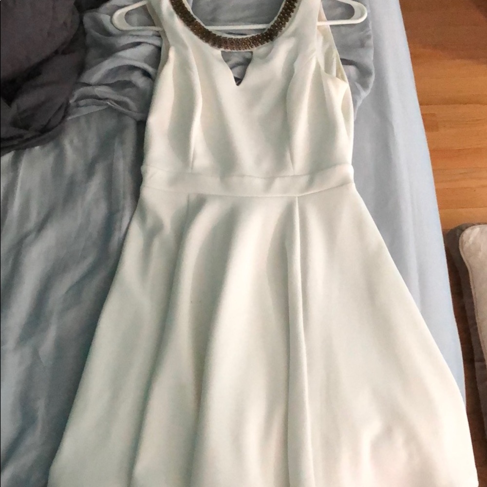 White dress